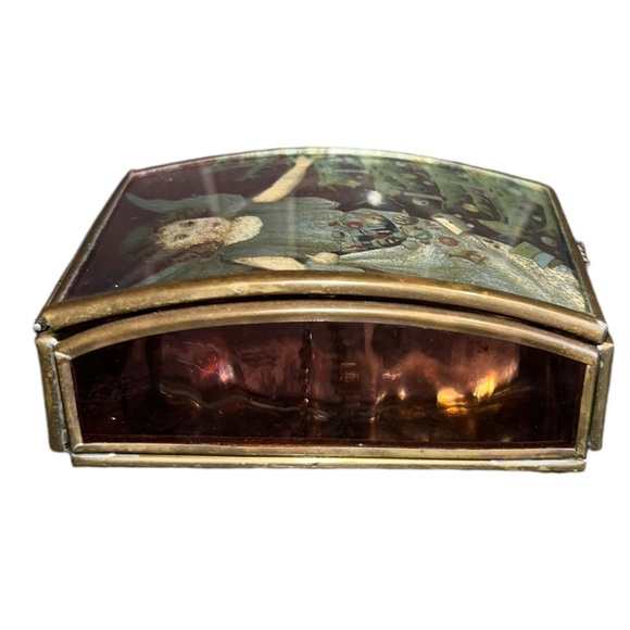 Vintage Via Vermont Christmas Handcrafted Angel Trinket box - Picture 4 of 13